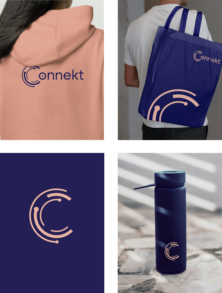 Connekt toepassing op merk